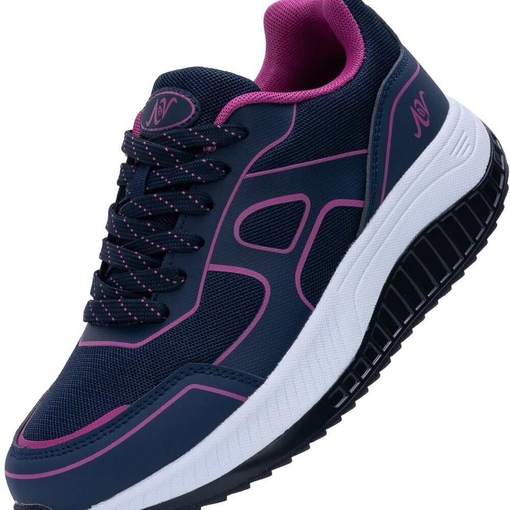 Women's Mesh Walking Shoes with Arch Support Cushioning Non Slip Traction